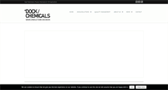 Desktop Screenshot of dockchemicals.com